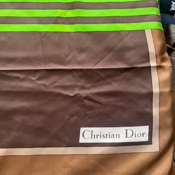 Christian dior square scarf - Picture 5 of 5